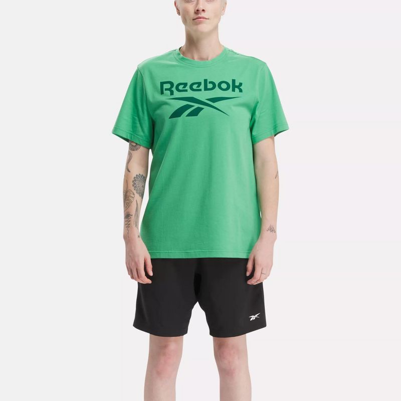 Reebok Identity Big Stacked Logo T-Shirt, 1 of 6