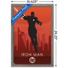 Trends International Marvel Heroic Silhouette - Iron Man Framed Wall Poster Prints - image 3 of 4