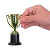 4" Small Goldtone Cup-Style Trophies on Round Black Base - 24 Pc. - 2 of 4