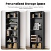 Bookshelf, 5/6-Tier Bookcase, Book Shelf, Open Storage Shelf, for Living Room, Home Office, Dinning Room - 2 of 4