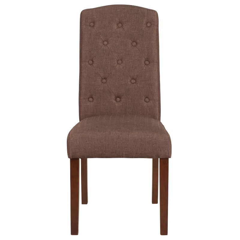 Flash Furniture HERCULES Grove Park Series Diamond Patterned Button Tufted Parsons Chair, 5 of 6