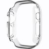 Worryfree Gadgets Full Cover Hard Bumper Case for Apple Watch Ultra 49mm Shockproof Protective Frame, Transparent - 3 of 4