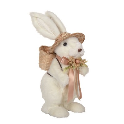 Transpac Foam Neutral Garden Easter Bunny Home Decorations Easter