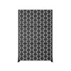 47-inches W x 72-inches H Black Galvanized Sheet Screen Outdoor and lndoor Divider for Balcony Patio Garden Room Divider ( Square 01) - 2 of 4