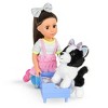 Glitter Girls Border Collie Plush Pet for 14" Dolls - Ziggy - 2 of 4