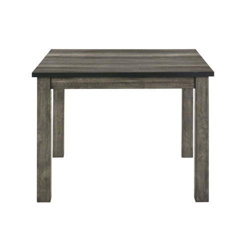 Grayson rustic gray oak store dining table