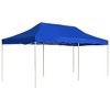 vidaXL Party Tent Blue 310 g/m² Oxford fabric with PVC coating 19.7x9.8 ft - 2 of 4