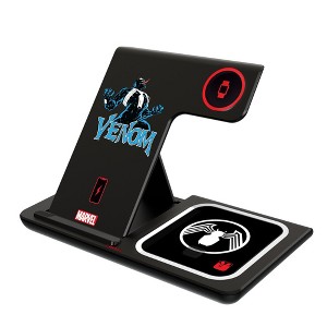 Keyscaper Marvel Spider-Man Badge 15-Watt 3 in 1 Charging Station - 1 of 4