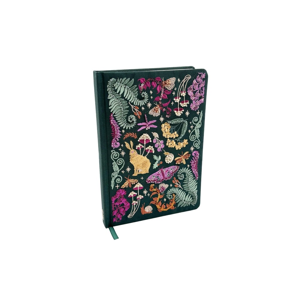 Forest Floor Deluxe Embroidered Journal - by Insight Editions (Hardcover)