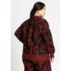 ELOQUII Women's Plus Size Printed Longline Cardigan - 3 of 4