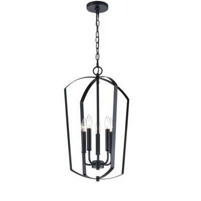 Millennium Lighting Ivey Lake 5 - Light Chandelier in  Matte Black
