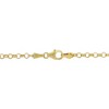 EVERLY JEWELRY | 18K Yellow Gold Plated Silver 7.5CT TGW Cubic Zirconia Heart Necklace, 18-inch - 4 of 4
