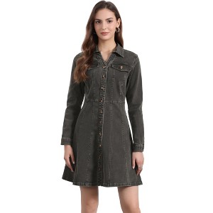 white christmas dresses Rockefeller Mini Dress, in Subzero Indigo with Faux Fur main image 1