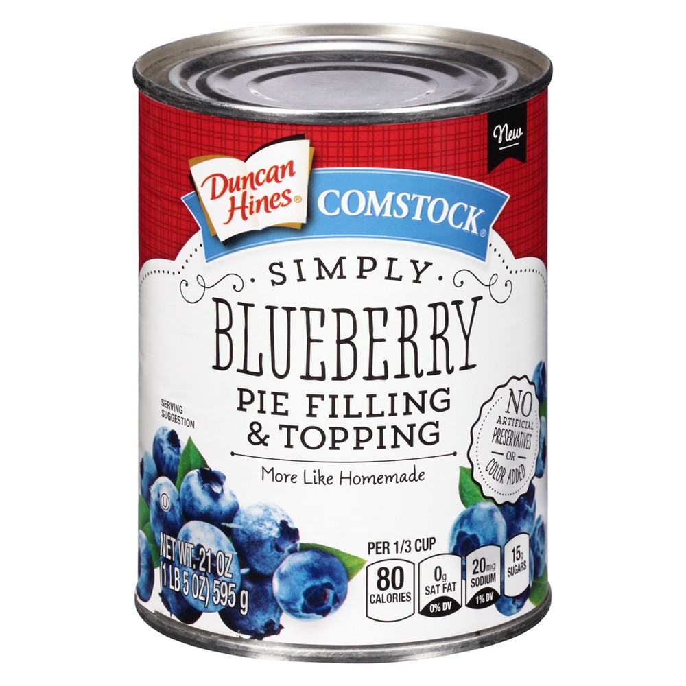 UPC 041255015258 product image for Comstock Simply Blueberry Pie Filling - 21oz | upcitemdb.com