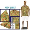 LA LEELA Men's Hawaiian Trendy Beach Summer Vacation Shirts Casual Collared Short Sleeve Shirts Button Down Shirt Men - 3 of 4