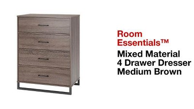 Modern 4 Drawer Dresser Espresso - Room Essentials™ : Target