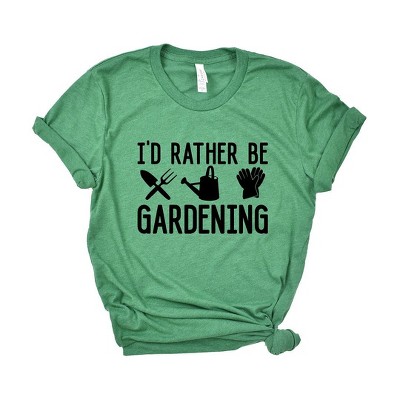 Simply Sage Market Women's I'd Rather Be Gardening Short Sleeve Graphic Tee