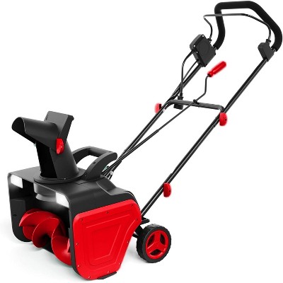 Snow Blower, 20" Width, 10" Depth, 25FT Throwing Distance, 180° Rotating Chute Walkways Driveways Snow Thrower Blaster for Driveway Patio Sidewalk