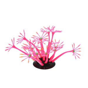 Unique Bargains Silicone Aquarium Simulation Coral Fish Tank Landscape Decoration 1 Pc - 1 of 4