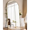 Beautyolove Full Length Mirror 58" x 18" Arched Floor Mirror Wall Hanging Mounted Mirrors Full Body Mirrors, Gold - 2 of 4