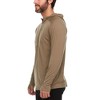 Minus33 Merino Wool Micro Weight - Men's Wool 1/4 Zip Sun Hoodie Woolverino - 3 of 4