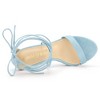 Allegra K Women's Platform Stiletto Heels Lace Up Sandals - 4 of 4
