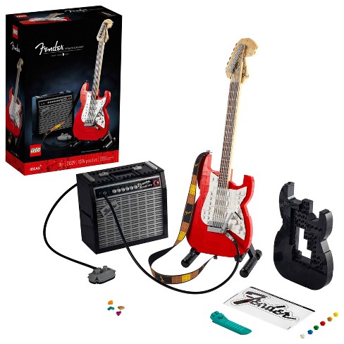 Lego Ideas Fender Stratocaster Guitar Set 21329 : Target