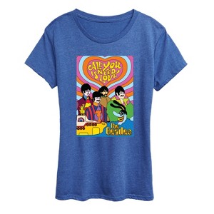 Women's - The Beatles - Need Love Short Sleeve Graphic T-Shirt - 1 of 4