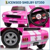 Jojoka 24V Licensed Shelby GT350 Ride-On Car, Ford Kids Electric Vehicle 2 Seater, Remote Control, LED Lights - 4 of 4