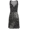 Women's Sleeveless Wrap Look Dress - LASCANA - 4 of 4