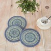 Jolie Jute Trivet 8 inch Diameter Set of 3 VHC Brands - 3 of 3