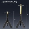 2-Pack 3-Ton (6000lbs) RV Stabilizer Jacks - Telescopic 16"-30" Adjustable Support Stands for 5th Wheels & Campers | Heavy Duty Leveling Jacks - 3 of 4