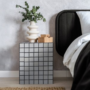 JONATHAN Y Callista Modern Bohemian Ceramic Tiled Rectangle End Table - 1 of 4