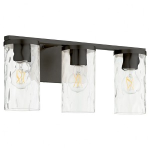 Quorum Lighting Steinway 3 - Light Vanity in  Matte Black - 1 of 1