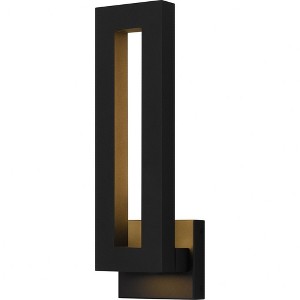 Quoizel Lighting Pompeii 1 - Light Sconce in  Earth Black - 1 of 1