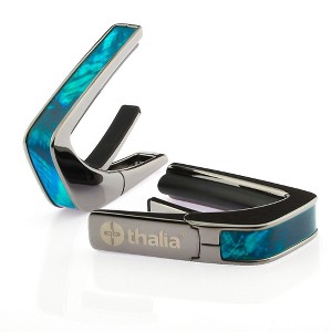 Thalia Exotic Series Black Chrome Guitar Capo - 1 of 3