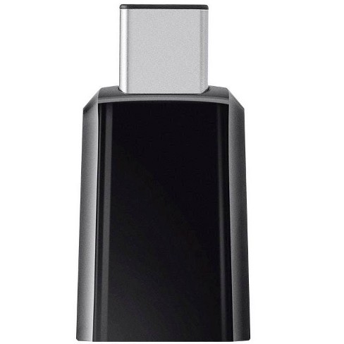 Monoprice Usb-c To 3.5mm Audio Auxiliary Adapter - Black Ideal For  Smartphones, Androids, Lg, Htc : Target