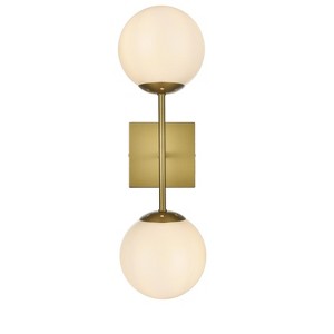 Elegant Lighting Neri 6" Wall Sconce, Modern Minimalist Design - 1 of 4