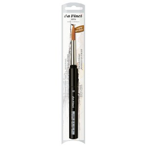 da Vinci COSMOTOP-SPIN Pocket Travel Brush, Synthetic, Watercolor, Round, Series 1573, Size 10 - 1 of 3