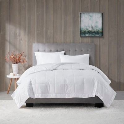 NicBex Microfiber Cooling Blanket with Satin Trim,Lightweight Bed Blanket,Soft Cold Blanket for Bedroom