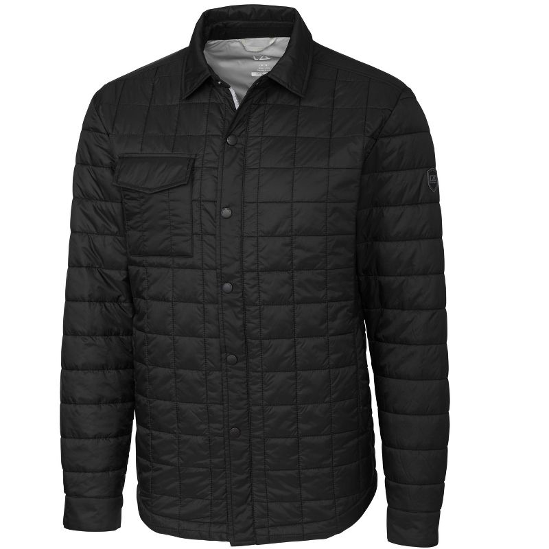 Cutter & Buck Rainier PrimaLoft® Mens Eco Insulated Quilted Shirt Jacket, 1 of 2
