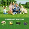 NAYSAYE Rug 3 Pack Artificial Grass 3.3FT by 10FT Realistic Synthetic Thick Turf for Garden Lawn, Green, 120"*39.6"*1.2" - 2 of 4