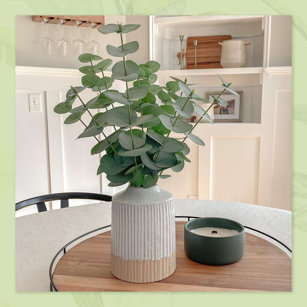 user image by @fromhousetohomenc, Wooden Lazy Susan with Metal Trim Brown/Black - Hearth & Hand™ with Magnolia