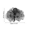 Unique Bargains Women's Fashion Heart Clouds Hair Clips 5.12"x4.33"x1.97" Gray 1 Pc - 4 of 4