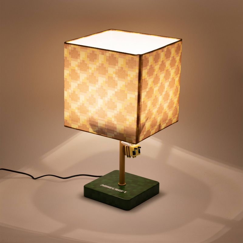 Minecraft Honeycomb Bee Table Lamp, 6 of 9