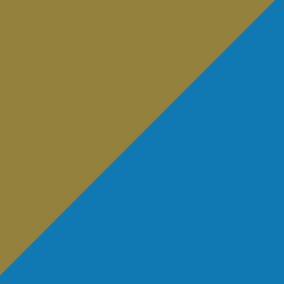 mid blue & olive
