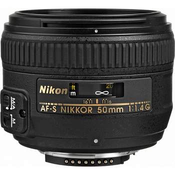 Nikon AF-S NIKKOR 50mm f/1.4G Lens (International Model)