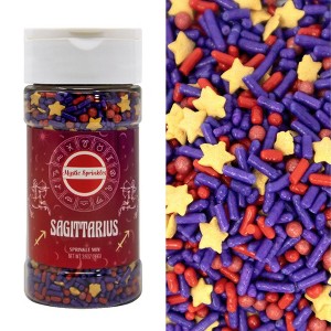 Mystic Sprinkles The Zodiac Collection - Sagittarius Sprinkle Mix 3.5oz - 1 of 4