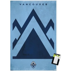 Trends International MLS Vancouver Whitecaps FC - Logo 25 Unframed Wall Poster Prints - 1 of 4