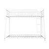 Twin Over Full Metal Bunk Bed with Ladder for Bedroom - 4 of 4